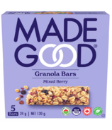 MadeGood Barres de granola biologiques, baies mélangées