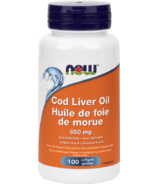 NOW Foods Cod Liver Oil with Vit A & D 650 mg