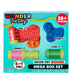 Wonder Factory Never Dry Dough Mega Box Set