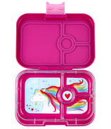 Yumbox Panino 4 Compartment Malibu Purple with Magical Unicorn Tray