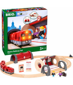 Brio Metro Railway Set