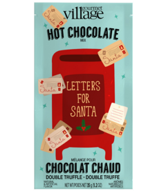 Lettre de Gourmet Du Village pour le chocolat chaud du Père Noël