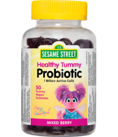 Webber Naturals Sesame Street Healthy Tummy Probiotic Gummies Mixed Berry