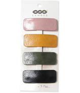 BANDED Barrettes Poets Walk Faux Leather