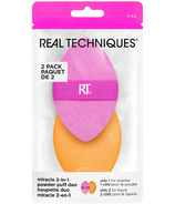 Real Techniques Miracle 2-en-1 Powder Puff Duo
