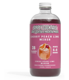 Simply Cocktails Handcrafted Cocktail Mixers Cherry Peach Lime