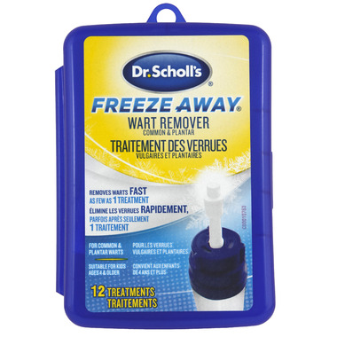 Dr scholl's freeze 2025 away plantar wart