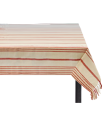 Harman Soft Stripe Table Cloth Red