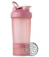 BlenderBottle 20oz Mantra Glass Shaker Bottle Rose Pink 