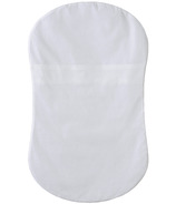HALO Bassinest Fitted Sheet Cotton White