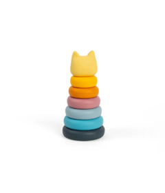 Bigjigs Silicone Stacking Cat