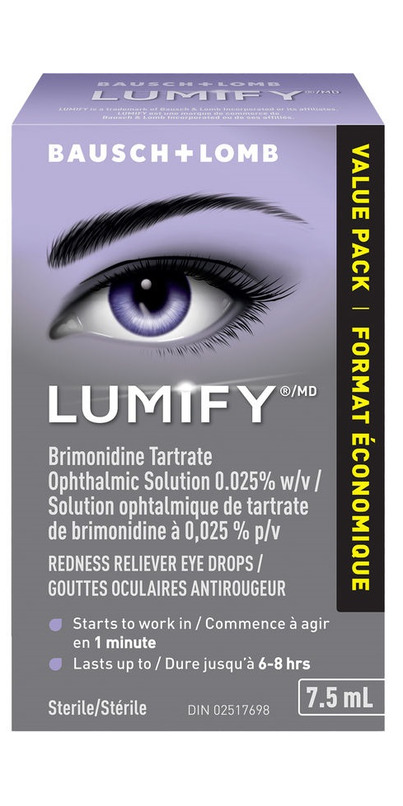 BAUSCH+LOMB LUMIFY 目薬 Lumify® - Bausch + Lomb