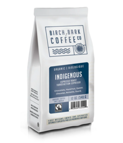 Birch Bark Coffee Co. Espresso Roast Ground Coffee Indigenous