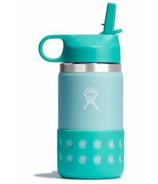 Hydro Flask Kids Large Mouth Straw Lid and Boot Dew (Couvercle en paille et bottes)