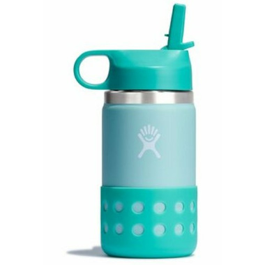 Hydro Flask 12oz Kids Wide Mouth Bottle with Straw Lid Wisteria