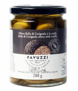 Olives Favuzzi Bella di Cerignola avec truffe