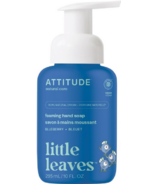 ATTITUDE savon à mains moussant Little Leaves bleuet