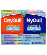 Vicks DayQuil NyQuil Complete Cold & Flu LiquiCaps Convenience Pack