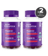 Offre groupée de gommes de vitamine D3+ de New Chapter
