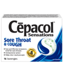 Cepacol Sensations Sore Throat & Cough Lozenges