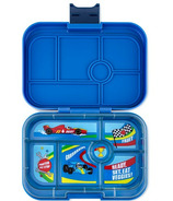 Yumbox Original 6 Compartment Surf Blue with Race Cars Tray
