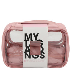 MYTAGALONGS Wave Cloud Nested Pouches Blush