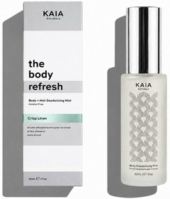 Kaia Naturals The Body Refresh Body & Hair Deodorizing Mist Crisp Linen