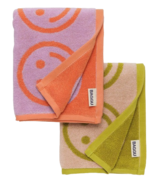 BAGGU Set de serviettes Happy Lilac Ochre