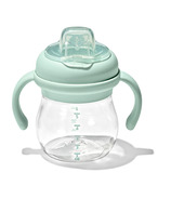 OXO Tot Transitions Soft Spout Sippy Cup With Removable Handles Opal