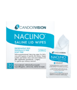 CandorVision NACLINO Saline Lid Wipes
