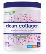 Genuine Health Bovine Clean Collagen Powder Unflavored