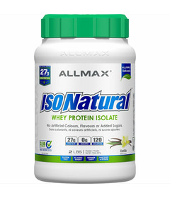 Allmax IsoNatural Whey Protein Isolate Vanilla