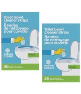 Nature Clean Plastic Free Toilet Bowl Cleaner Strips Bundle