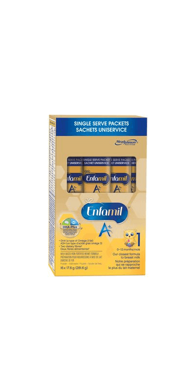 Enfamil a+ hot sale single serve packets