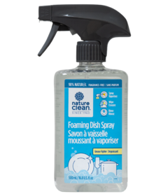 Nature Clean Foaming Dish Spray Unscented