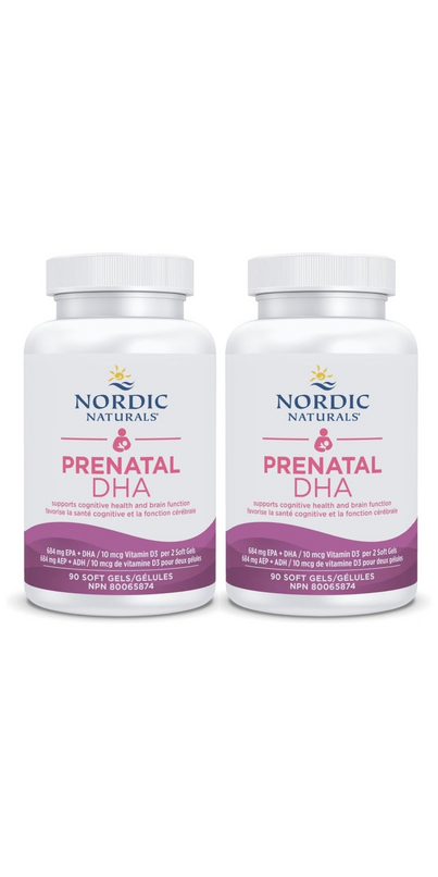 Buy Nordic Naturals Prenatal DHA Bundle at Free Shipping 35 in Canada