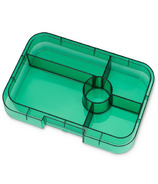 Yumbox Tapas 5 Compartment Greenwich Green with Clear Green Tray