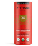 ATTITUDE Mineral Suncreen Stick Non Parfumé SPF 30