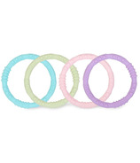 Bumkins Silicone Teething Rings Pack Spring