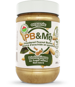 PB&Me Organic No Sugar Added Powdered Peanut Butter