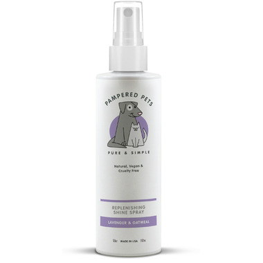 Pampered Pets Replenishing Shine Spray Lavender Oatmeal Pampered Pets Replenishing Shine Spray Lavender Oatmeal