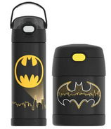 Thermos Water Bottle & Food Jar Batman Bundle