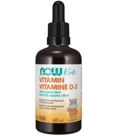 NOW Foods Kids Vitamin D-3 Liquid Drops