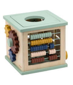 image of Trixie Wooden 5-in-1 Activity Cube with sku:329017
