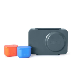 OmieLife OmieBox UP Bento Box Graphite + Dip Bundle