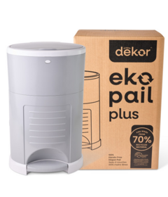 Dekor Eko Plus Diaper Pail Gray