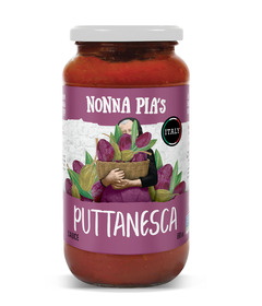 Nonna Pia Puttanesca Pasta Sauce