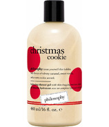 Gel douche hydratant, bain moussant et shampoing Philosophy Biscuit de Noël