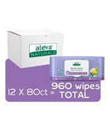 Aleva Naturals Bamboo Baby Wipes Mega Pack