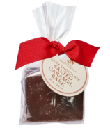 Saxon Chocolates Dark Chocolate Salted Caramel Bark Bag